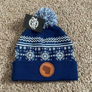 Winter Wisconsin Stocking Hat